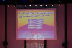 WORLD CUP AEROBIC GYMNASTICS 2013